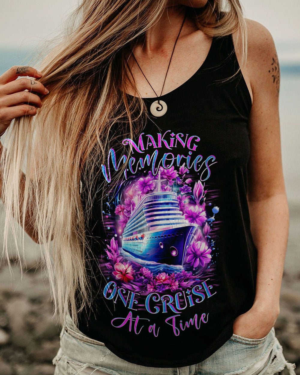 BLISSCORNERS MAKING MEMORIES ONE CRUISE ALL OVER PRINT