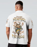 BLISSCORNERS I'M NOT ALWAYS THINKING HUNTING FISHING ALL OVER PRINT