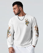 BLISSCORNERS I'M NOT ALWAYS THINKING HUNTING FISHING ALL OVER PRINT