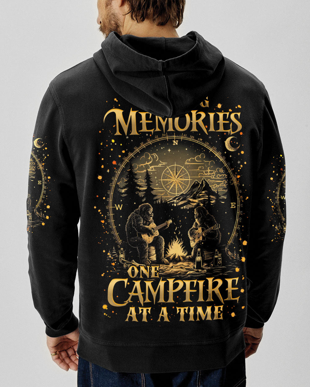 BLISSCORNERS MAKING MEMORIES ONE CAMPFIRE AT A TIME BIGFOOT ALL OVER PRINT