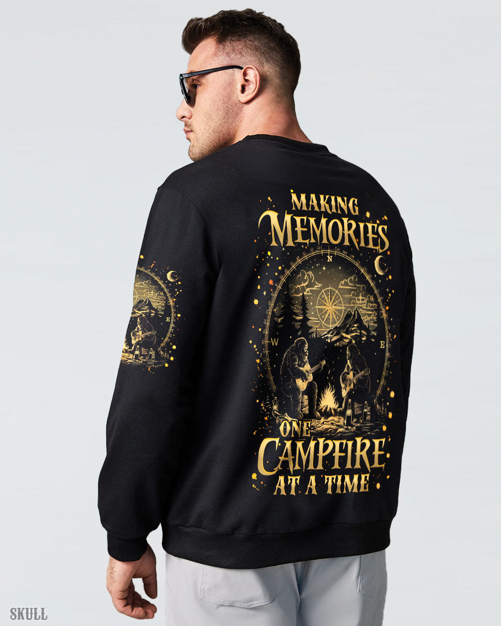 BLISSCORNERS MAKING MEMORIES ONE CAMPFIRE AT A TIME BIGFOOT ALL OVER PRINT