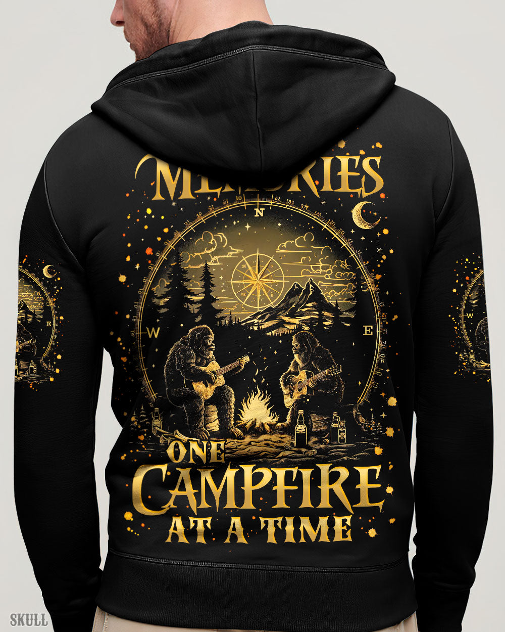 BLISSCORNERS MAKING MEMORIES ONE CAMPFIRE AT A TIME BIGFOOT ALL OVER PRINT