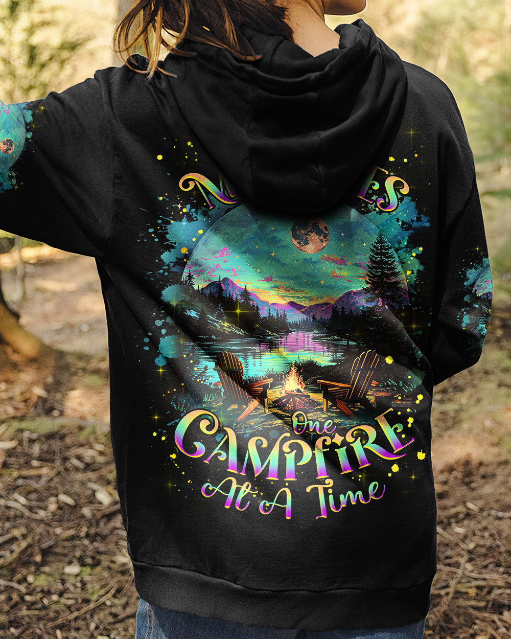 BLISSCORNERS MAKING MEMORIES ONE CAMPFIRE AT A TIME ALL OVER PRINT -  TLNZ2102251