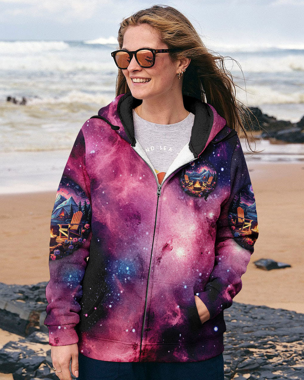 BLISSCORNERS MAKING MEMORIES ONE CAMPFIRE AT A TIME ALL OVER PRINT