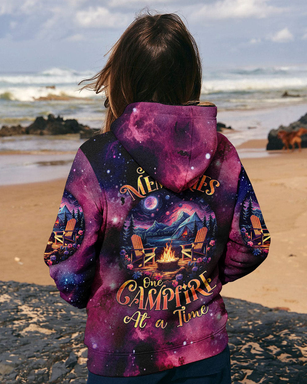 BLISSCORNERS MAKING MEMORIES ONE CAMPFIRE AT A TIME ALL OVER PRINT