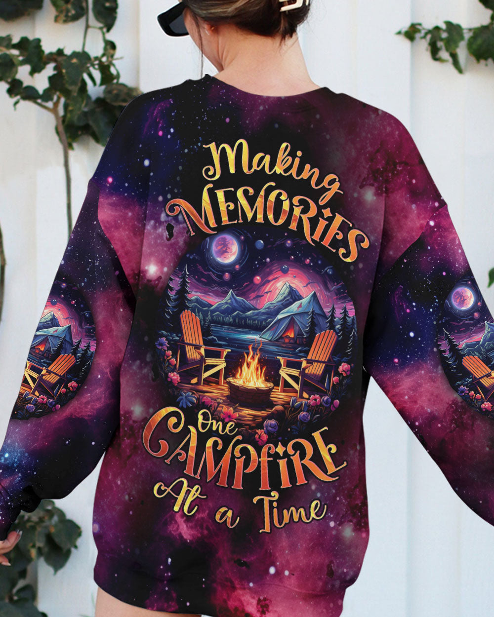 BLISSCORNERS MAKING MEMORIES ONE CAMPFIRE AT A TIME ALL OVER PRINT