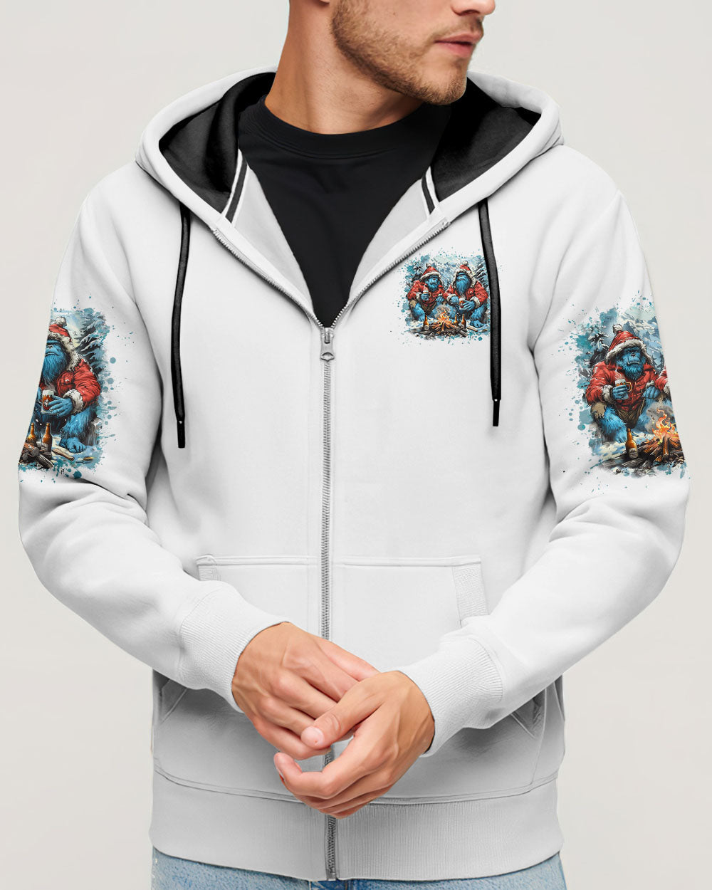 BLISSCORNERS MAKING MEMORIES ONE CAMPFIRE AT A TIME BIGFOOT  ALL OVER PRINT