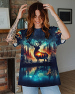 BLISSCORNERS FIND ME WHERE THE WILD THINGS ARE DEER HUNTING NATURE ALL OVER PRINT