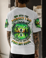 BLISSCORNERS AND INTO THE FOREST I GO BIGFOOT ALL OVER PRINT