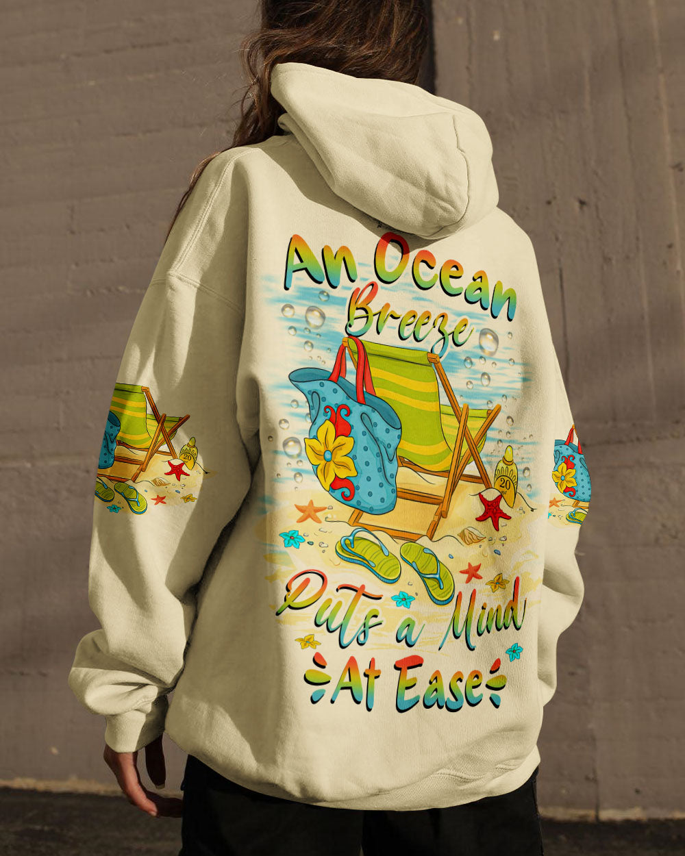 BLISSCORNERS AN OCEAN BREEZE ALL OVER PRINT