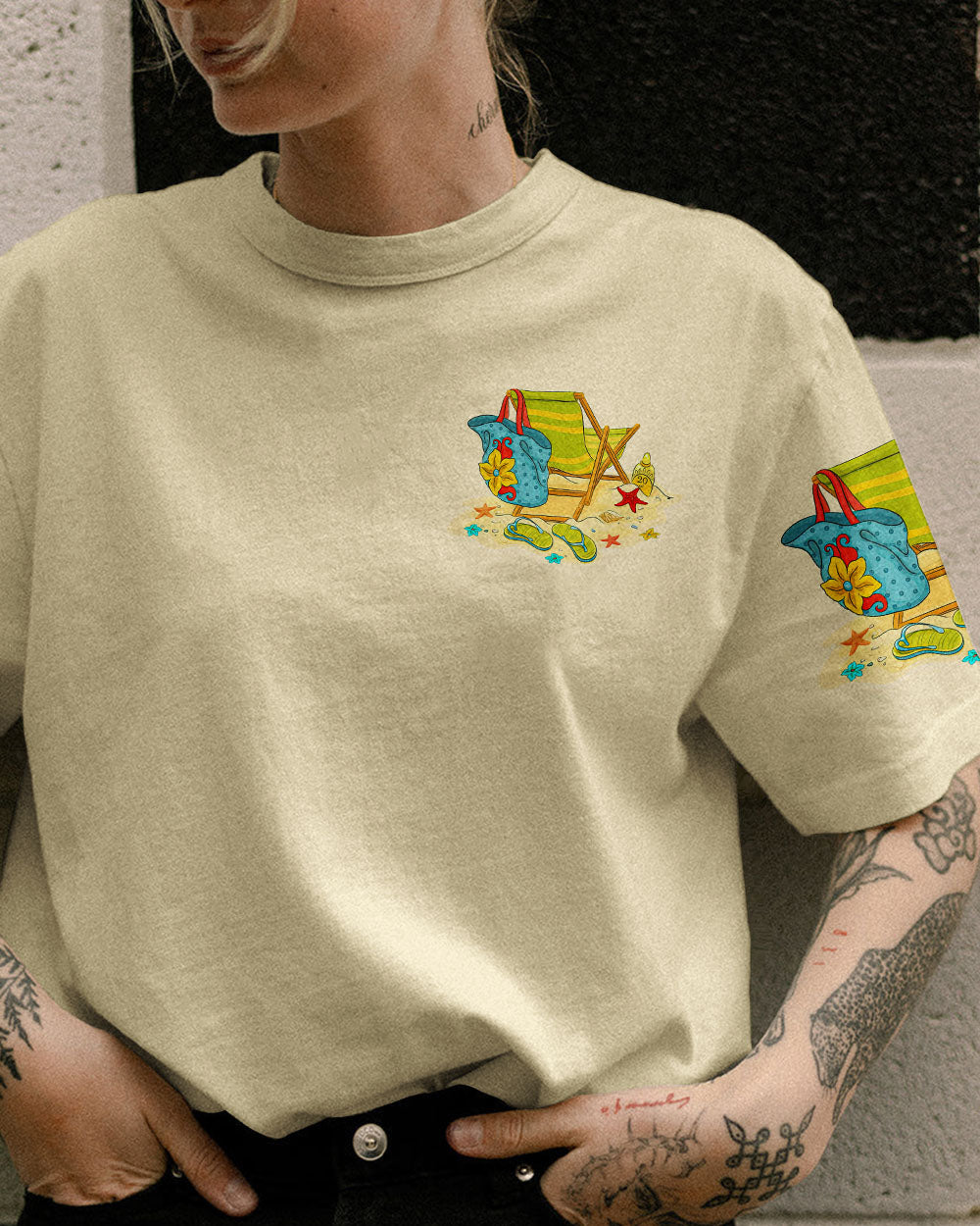 BLISSCORNERS AN OCEAN BREEZE ALL OVER PRINT