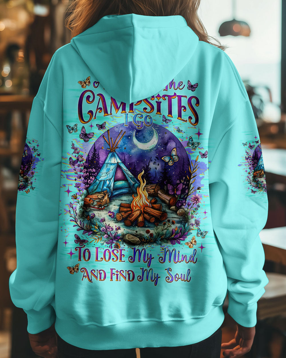 BLISSCORNERS AND INTO THE CAMPSITES I GO ALL OVER PRINT