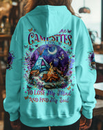 BLISSCORNERS AND INTO THE CAMPSITES I GO ALL OVER PRINT