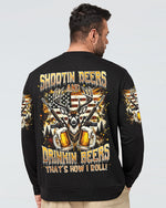 BLISSCORNERS SHOOTING DEERS AND DRINKING BEERS ALL OVER PRINT