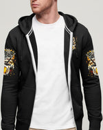 BLISSCORNERS SHOOTING DEERS AND DRINKING BEERS ALL OVER PRINT