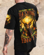 BLISSCORNERS THE CLOSER I GET TO NATURE DEER ALL OVER PRINT