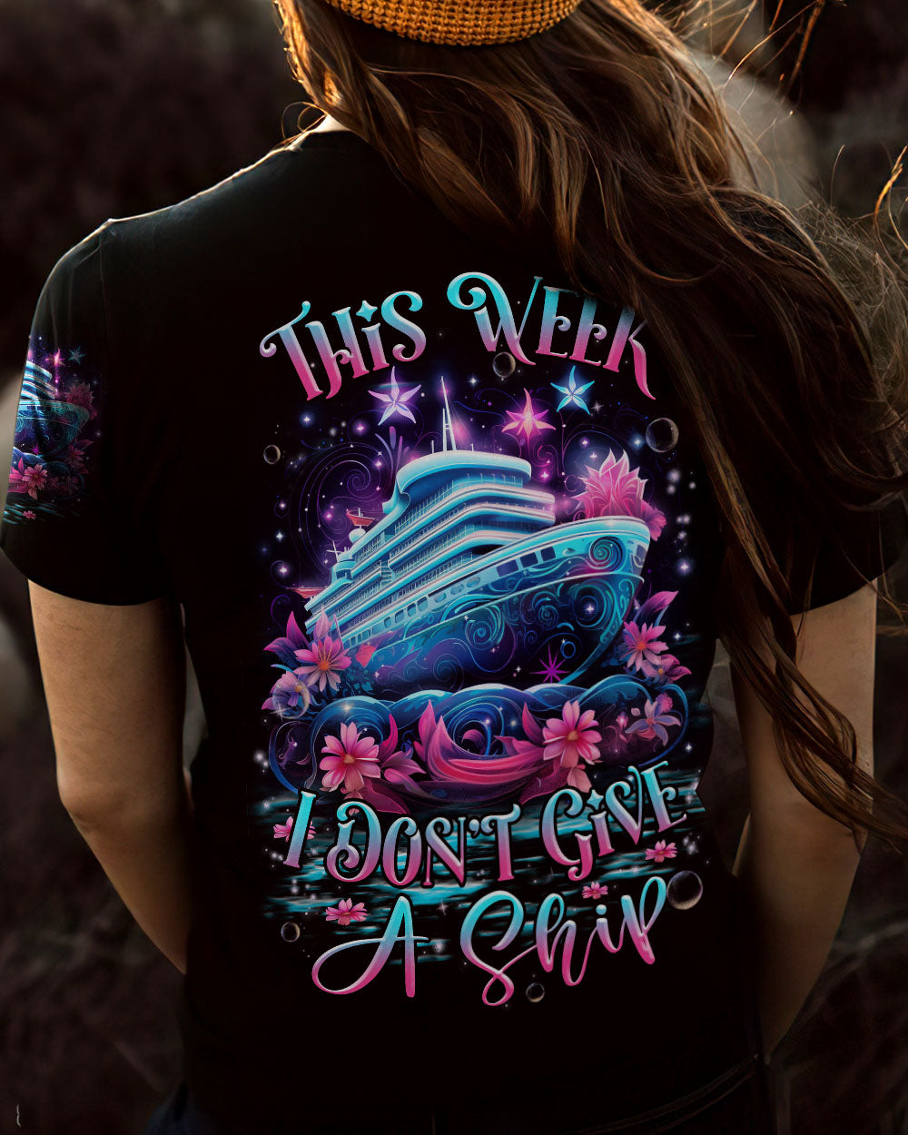 BLISSCORNERS THIS WEEK I DON'T GIVE A SHIP CRUISE ALL OVER PRINT