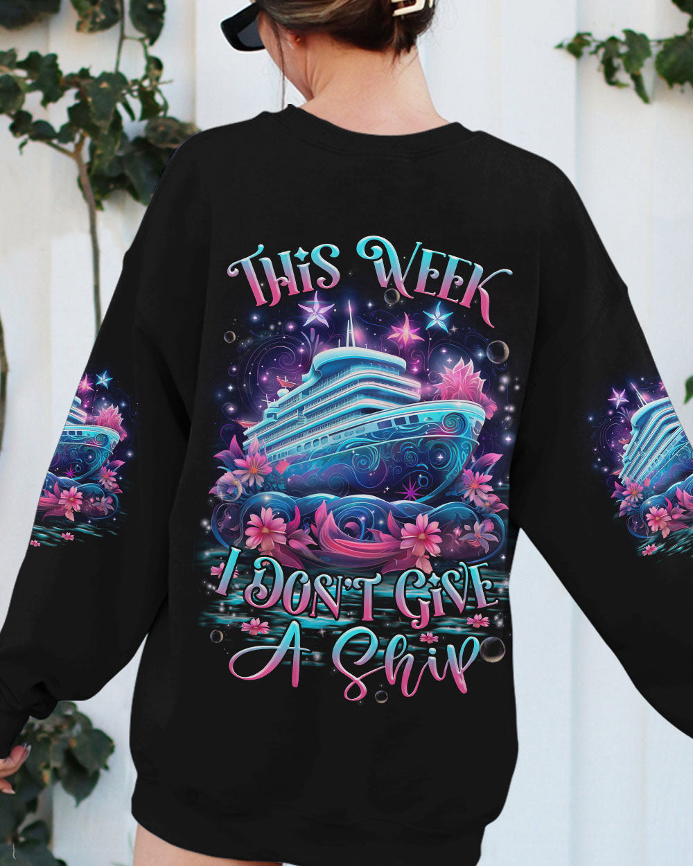 BLISSCORNERS THIS WEEK I DON'T GIVE A SHIP CRUISE ALL OVER PRINT