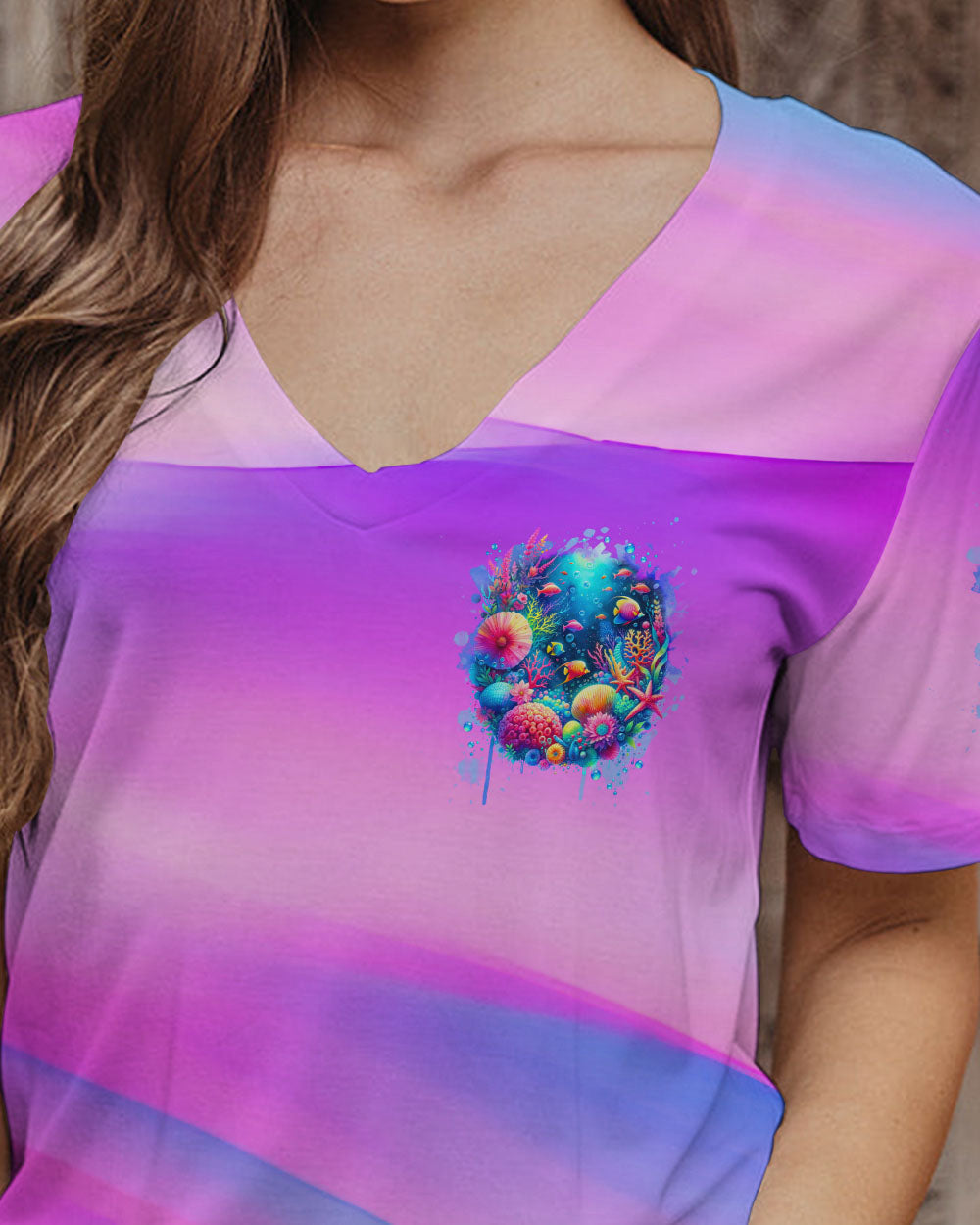 BLISSCORNERS SALTWATER HEALS EVERYTHING UNDERSEA ALL OVER PRINT