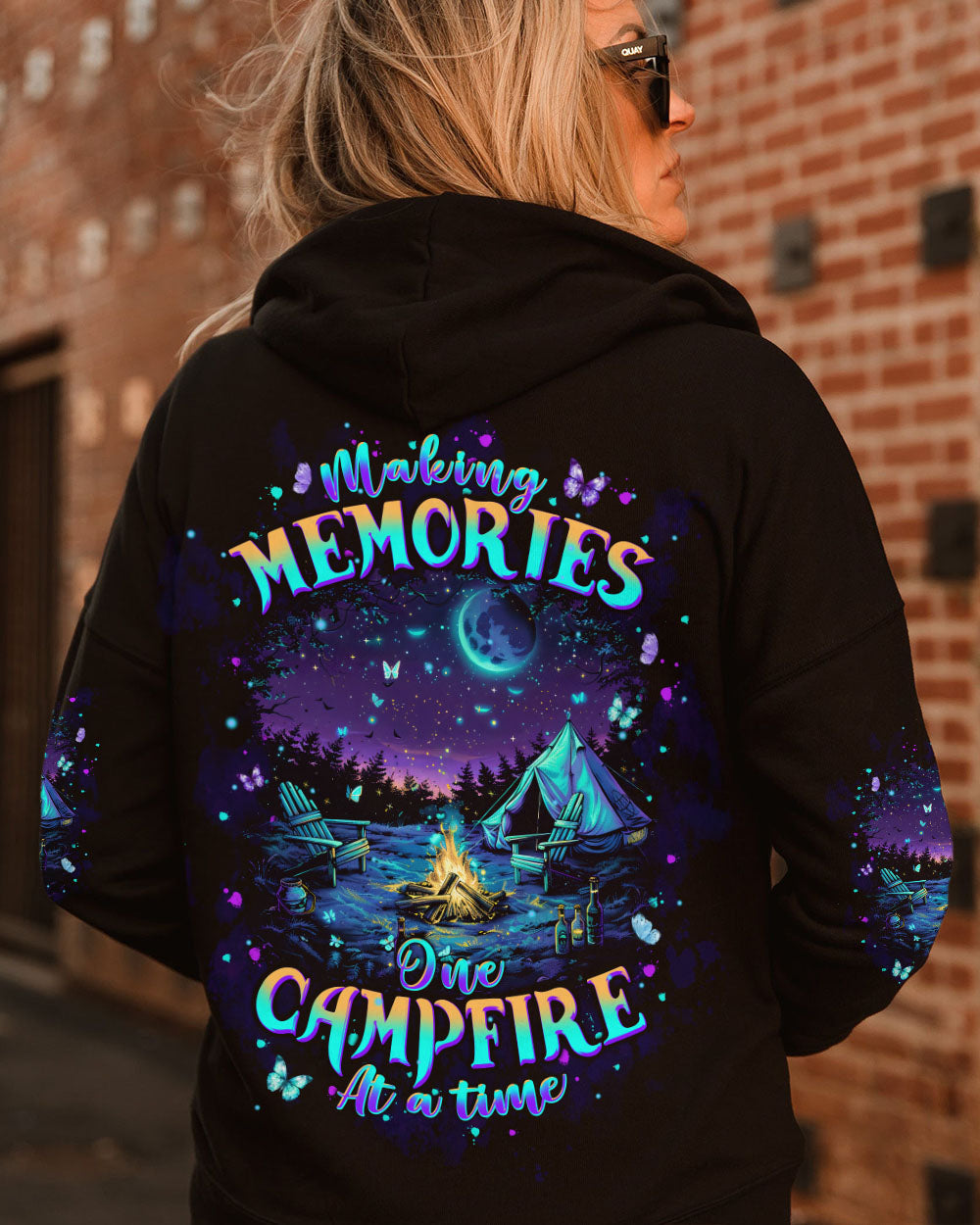 BLISSCORNERS MAKING MEMORIES ONE CAMPFIRE AT A TIME ALL OVER PRINT