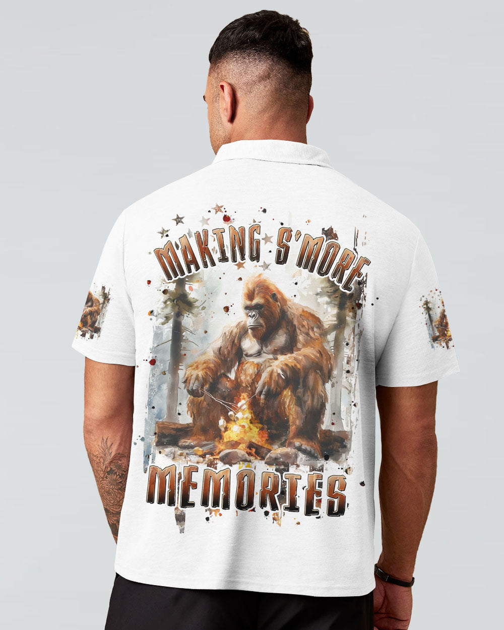 BLISSCORNERS MAKING S'MORE MEMORIES BIGFOOT ALL OVER PRINT