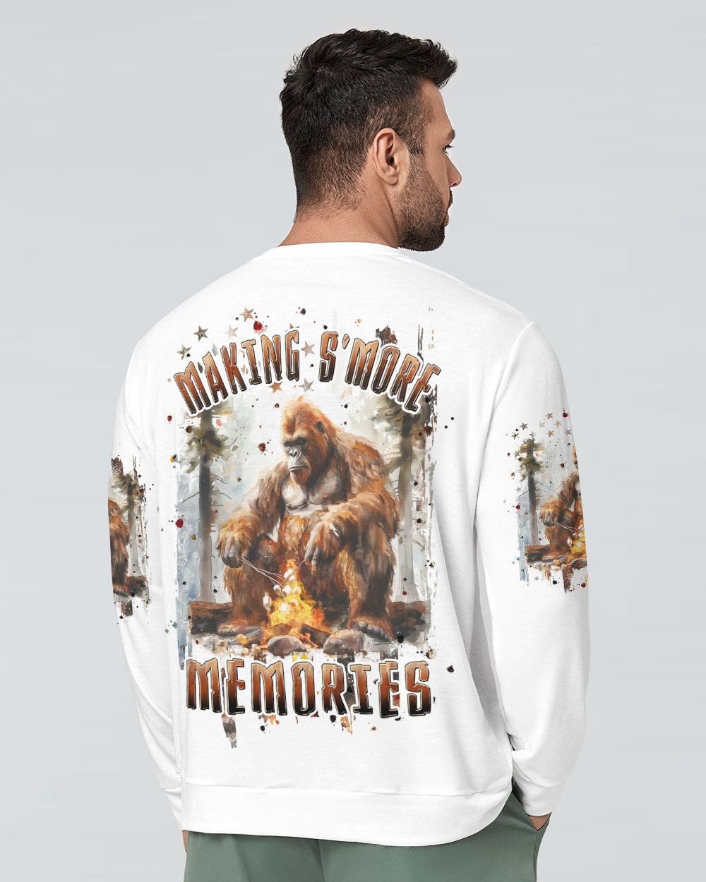BLISSCORNERS MAKING S'MORE MEMORIES BIGFOOT ALL OVER PRINT