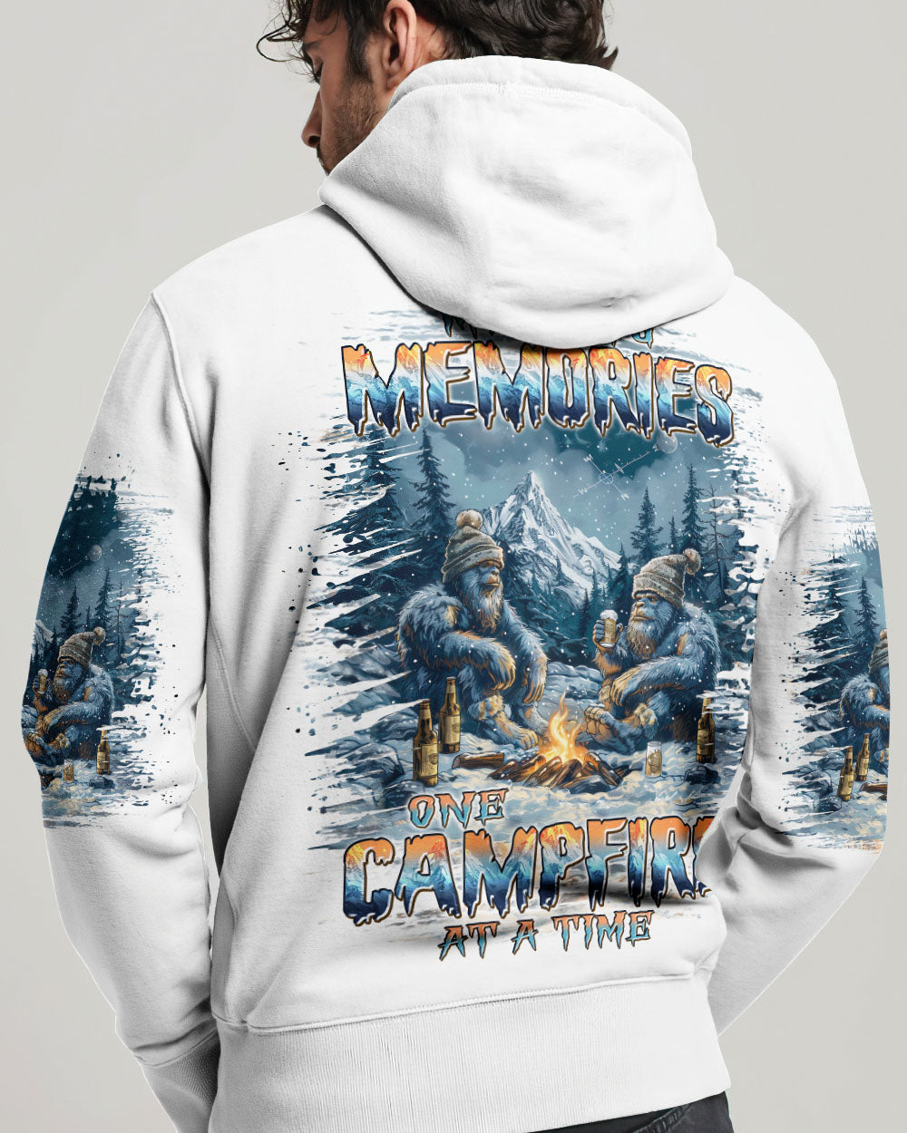 BLISSCORNERS MAKING MEMORIES ONE CAMPFIRE AT A TIME BIGFOOT ALL OVER PRINT