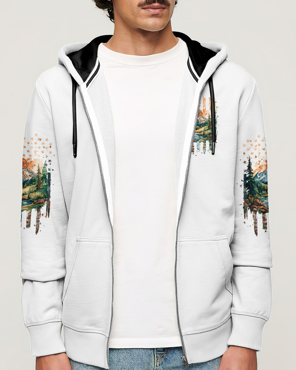 BLISSCORNERS BORN TO EXPLORE DESTINED TO BE WILD ALL OVER PRINT