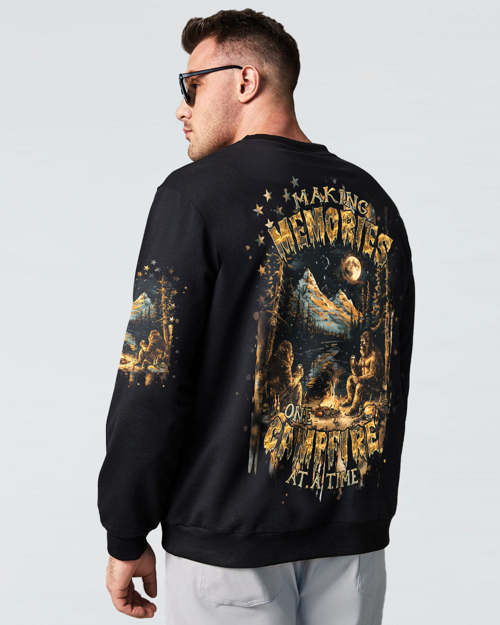 BLISSCORNERS MAKING MEMORIES ONE CAMPFIRE AT A TIME ALL OVER PRINT