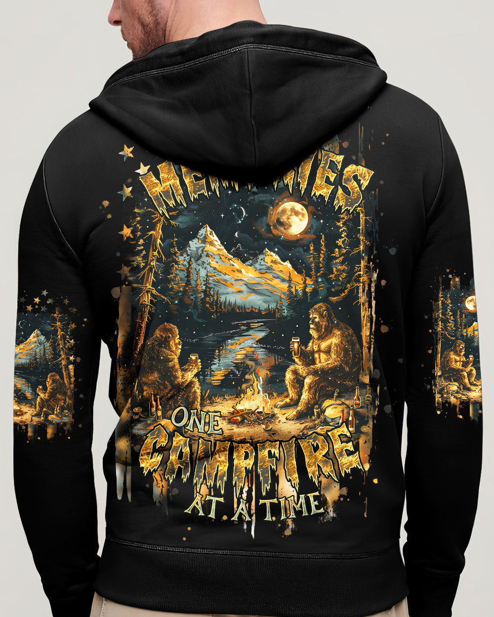 BLISSCORNERS MAKING MEMORIES ONE CAMPFIRE AT A TIME ALL OVER PRINT