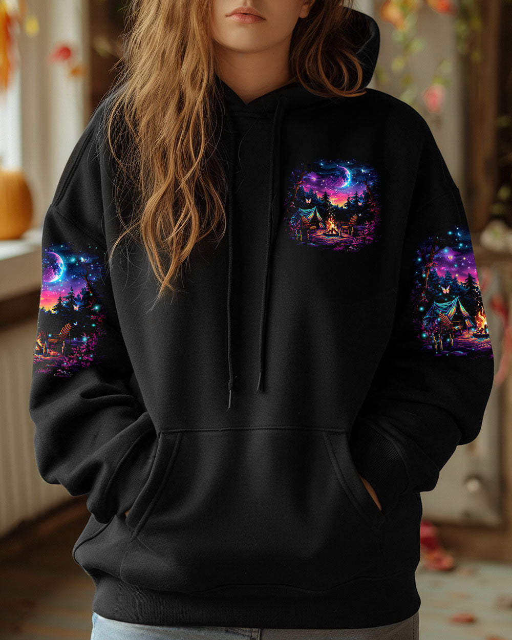 BLISSCORNERS MAKING MEMORIES ONE CAMPFIRE AT A TIME ALL OVER PRINT