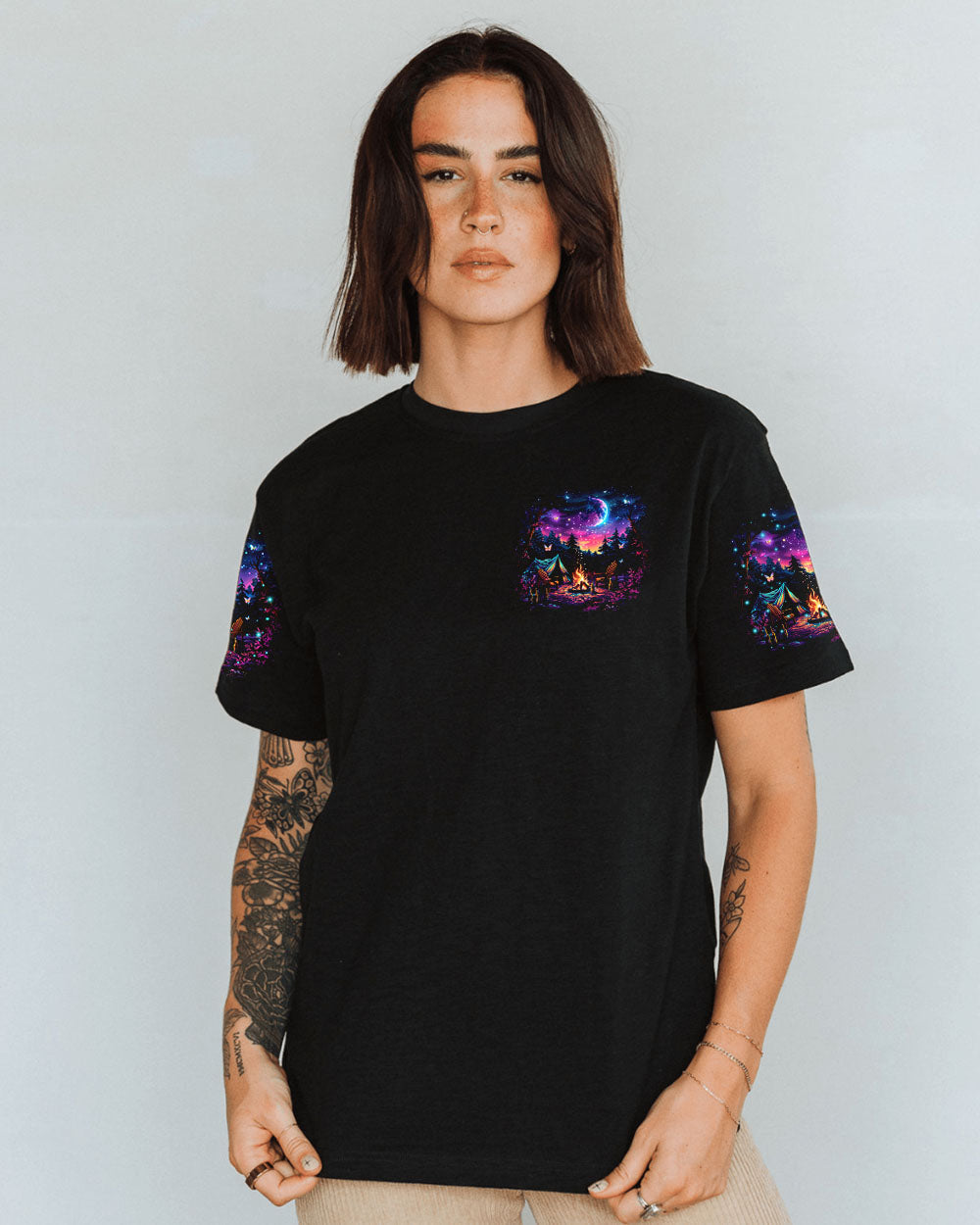 BLISSCORNERS MAKING MEMORIES ONE CAMPFIRE AT A TIME ALL OVER PRINT