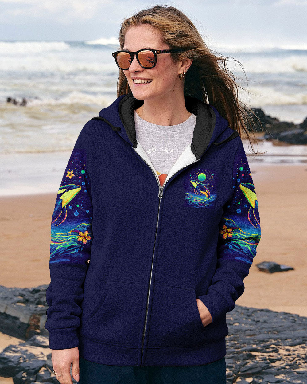 BLISSCORNERS THE ORCA IS MY SPIRIT ANIMAL ALL OVER PRINT