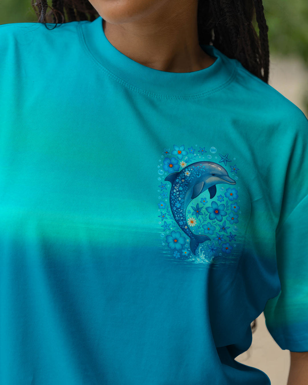 BLISSCORNERS SALTY SOUL DOLPHIN ALL OVER PRINT