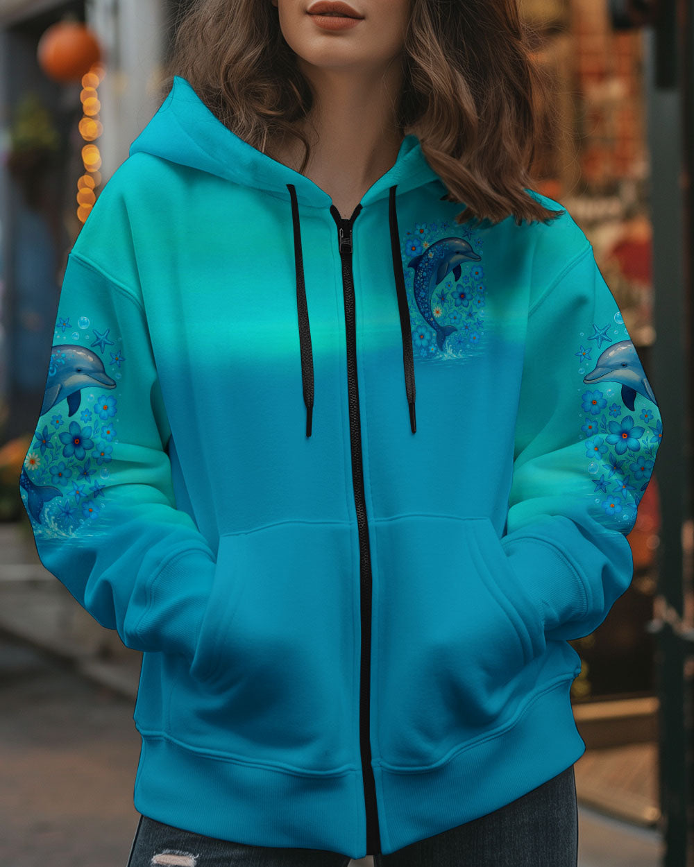 BLISSCORNERS SALTY SOUL DOLPHIN ALL OVER PRINT