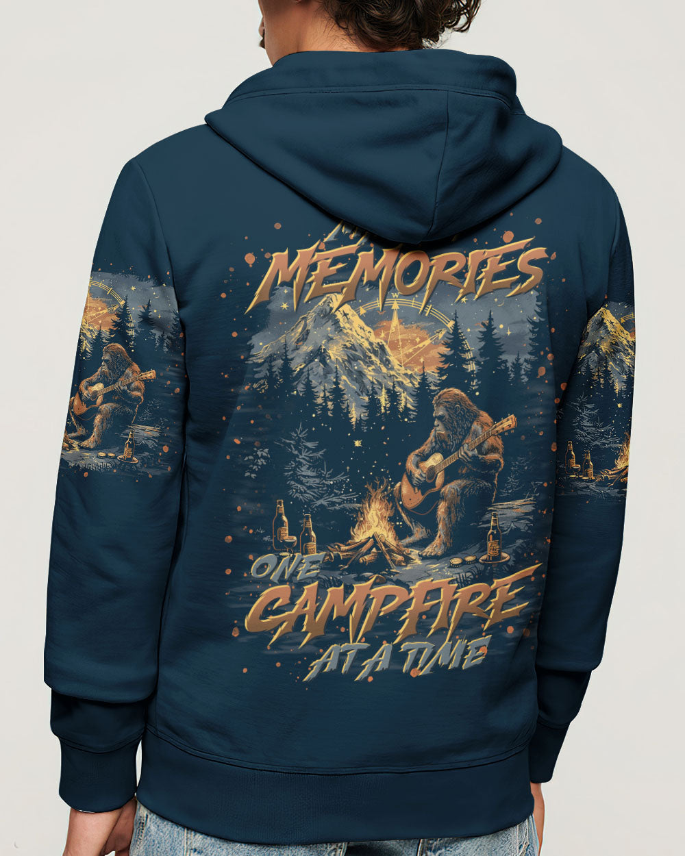 BLISSCORNERS MAKING MEMORIES ONE CAMPFIRE AT A TIME BIGFOOT ALL OVER PRINT