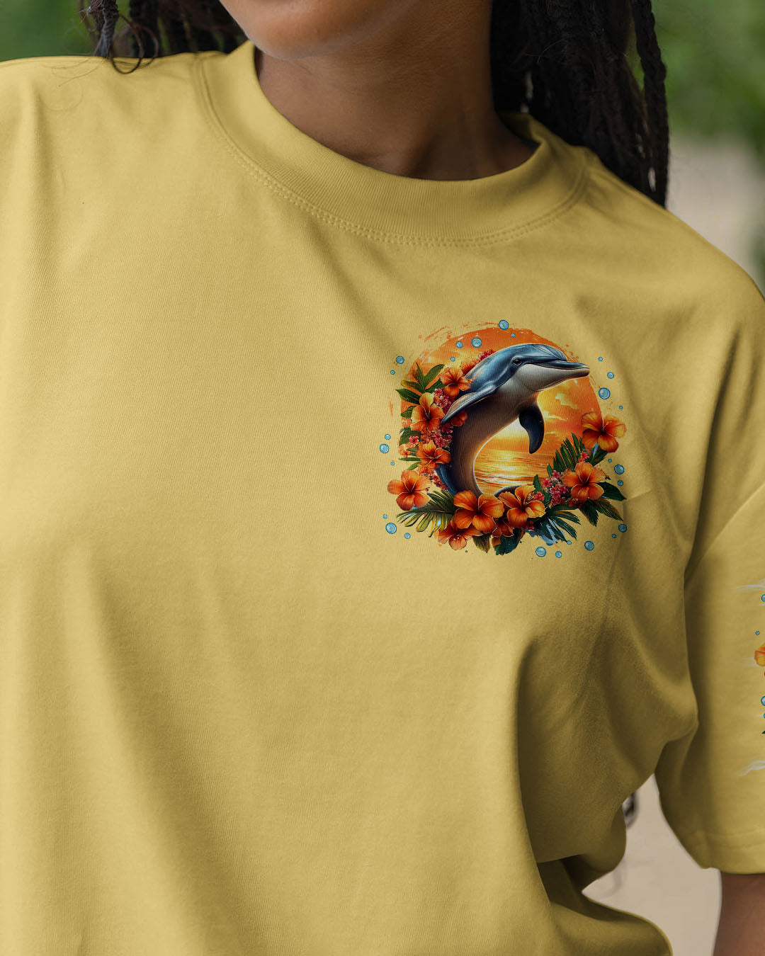BLISSCORNERS SALTY SOUL DOLPHIN ALL OVER PRINT