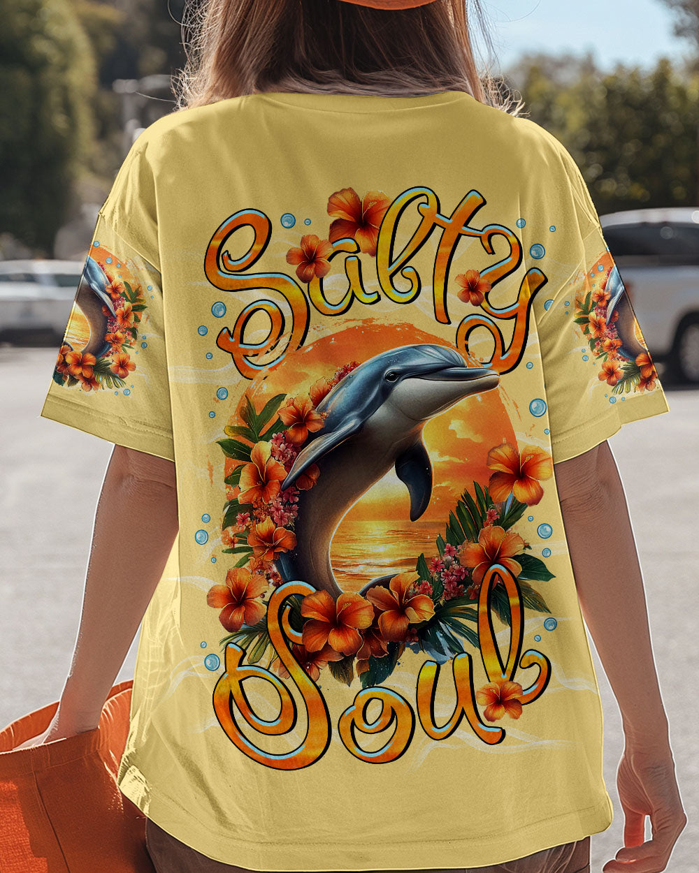 BLISSCORNERS SALTY SOUL DOLPHIN ALL OVER PRINT