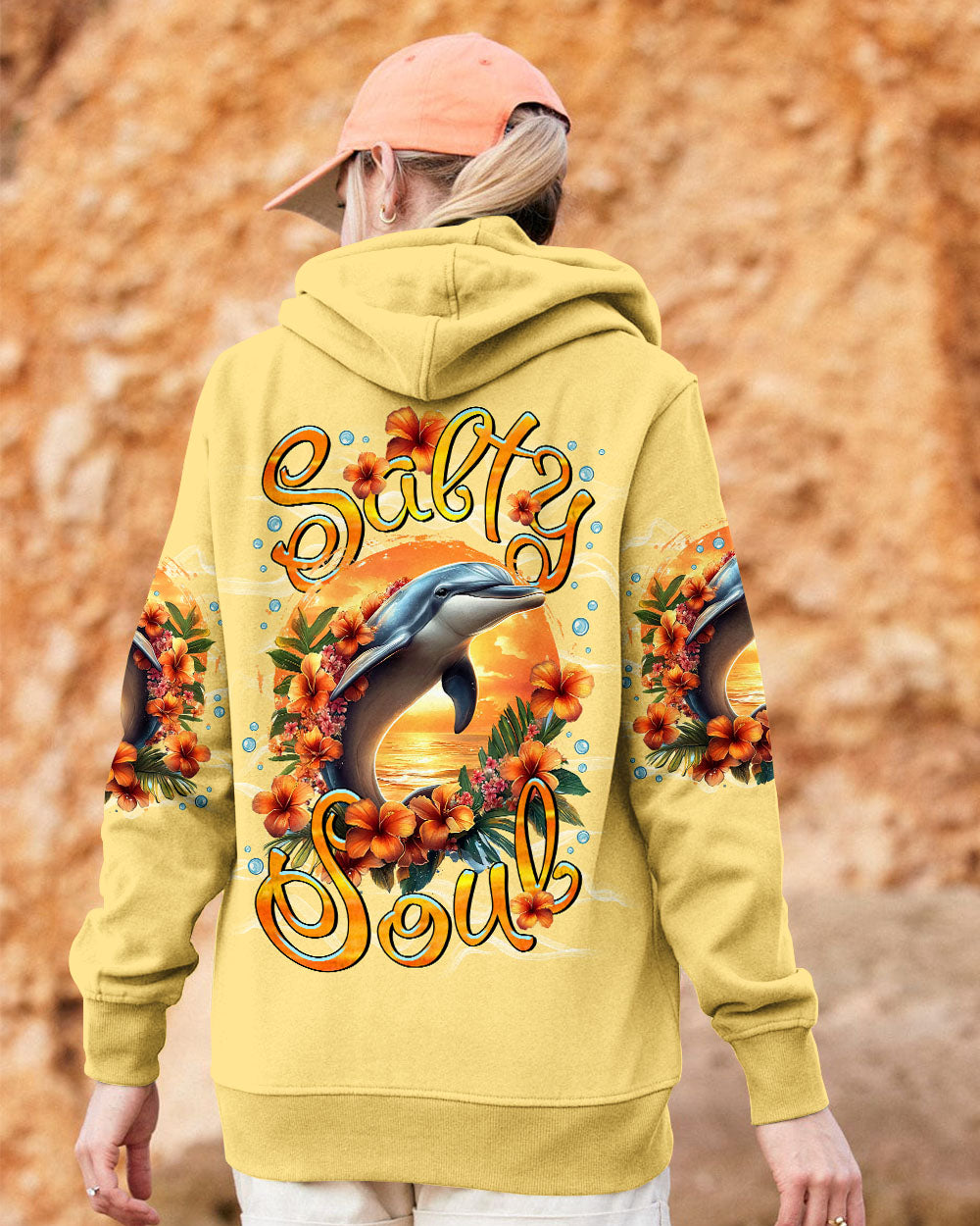 BLISSCORNERS SALTY SOUL DOLPHIN ALL OVER PRINT