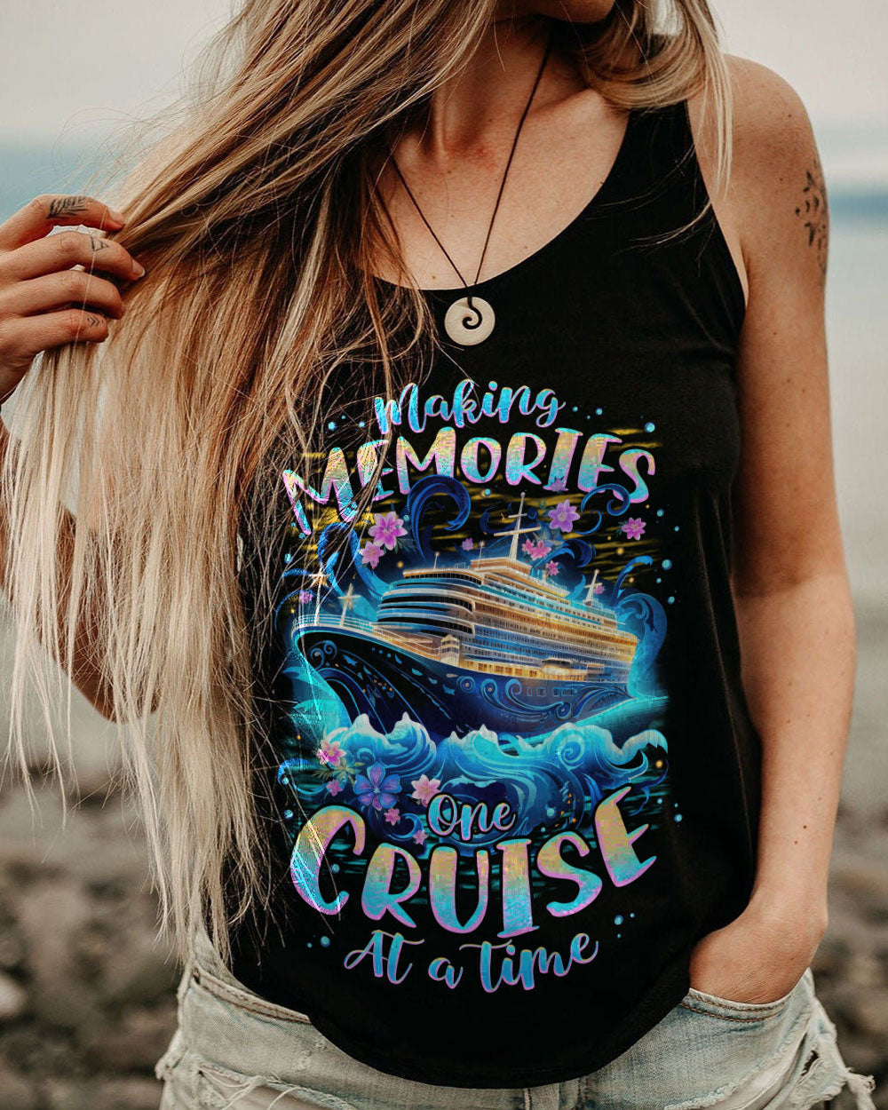 BLISSCORNERS MAKING MEMORIES ONE CRUISE ALL OVER PRINT