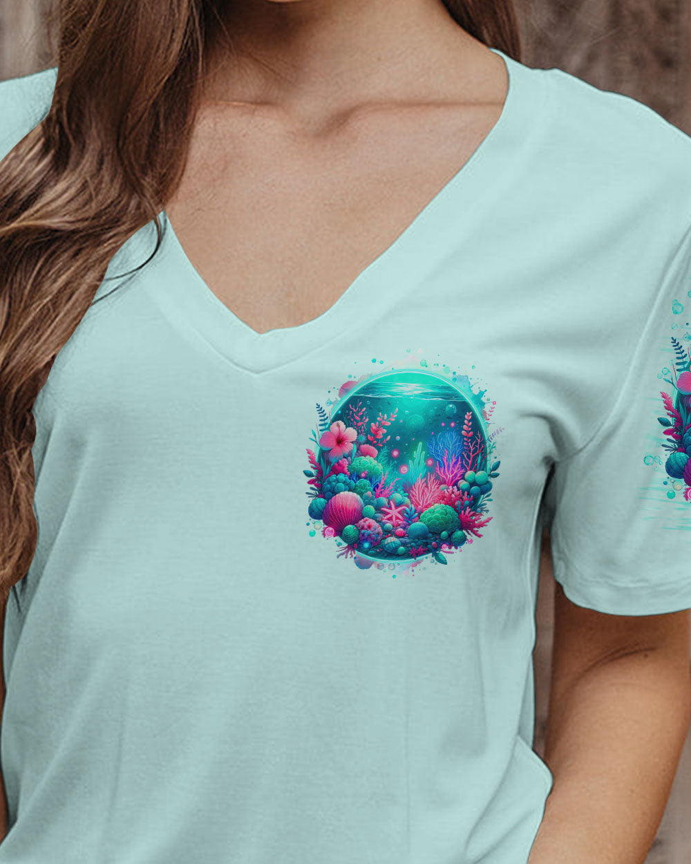 BLISSCORNERS SALTWATER HEALS EVERYTHING UNDERSEA ALL OVER PRINT
