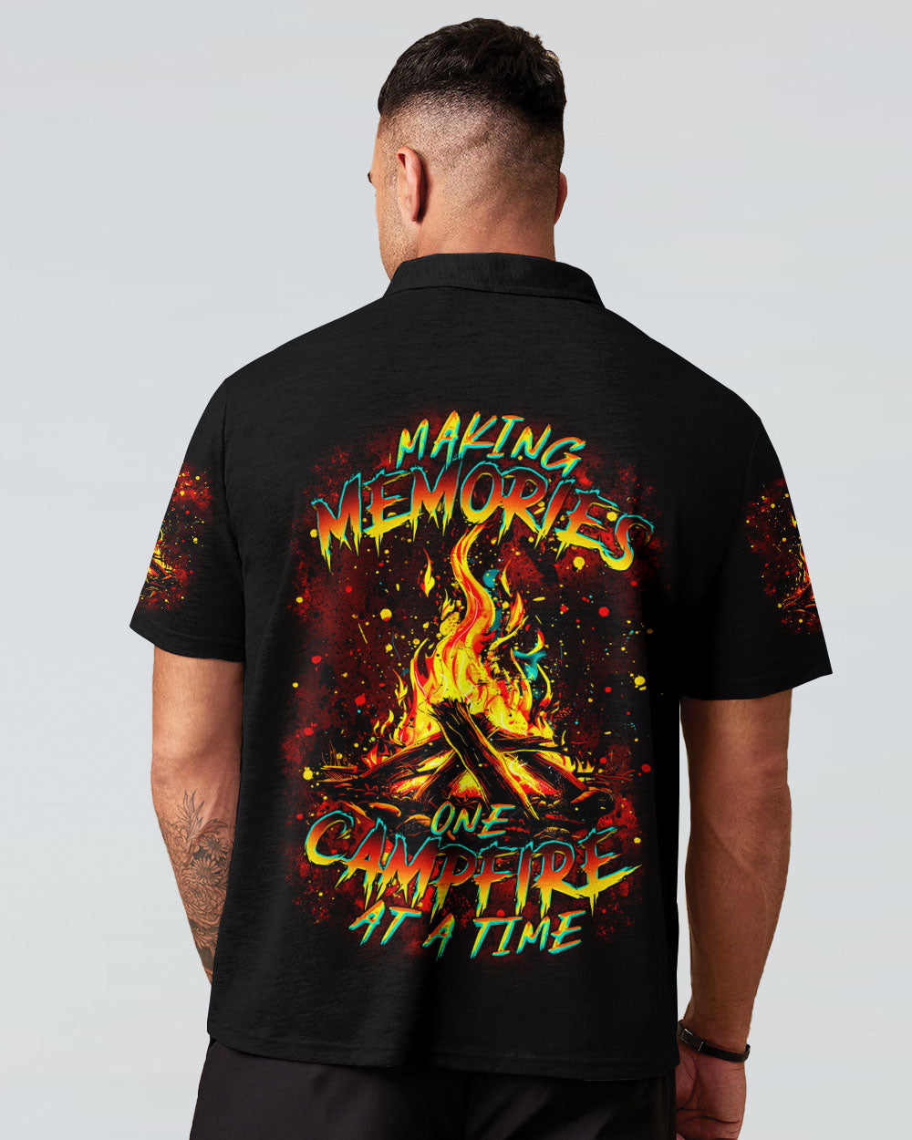 BLISSCORNERS MAKING MEMORIES ONE CAMPFIRE AT A TIME ALL OVER PRINT