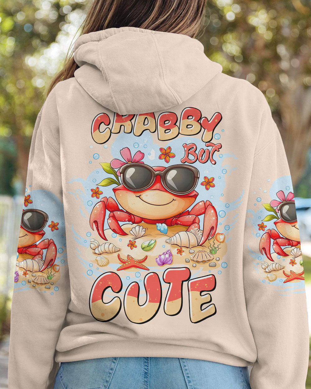 BLISSCORNERS CRABBY BUT CUTE ALL OVER PRINT