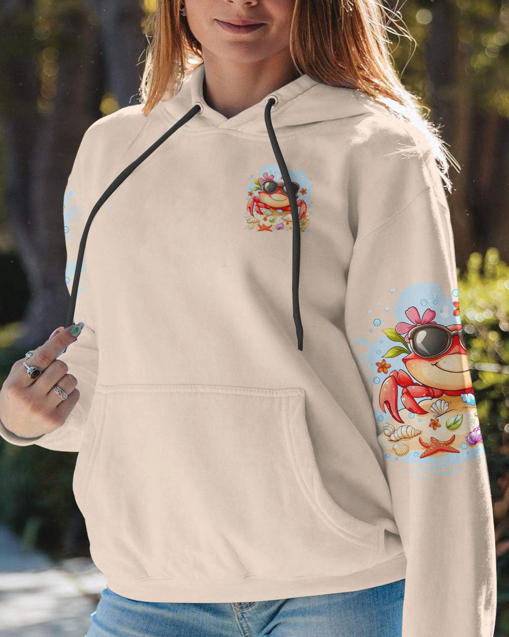 BLISSCORNERS CRABBY BUT CUTE ALL OVER PRINT