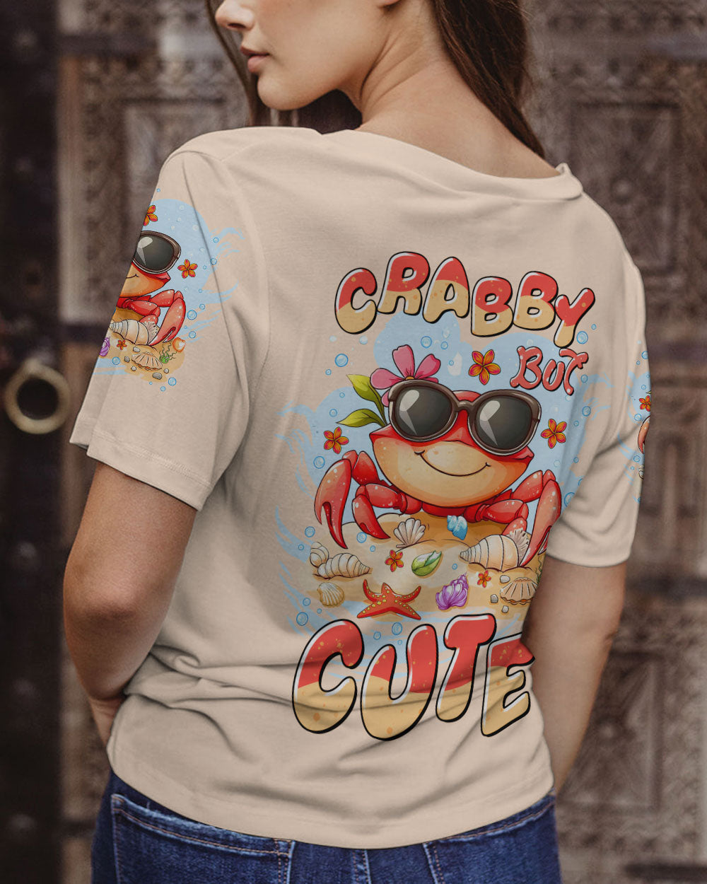 BLISSCORNERS CRABBY BUT CUTE ALL OVER PRINT