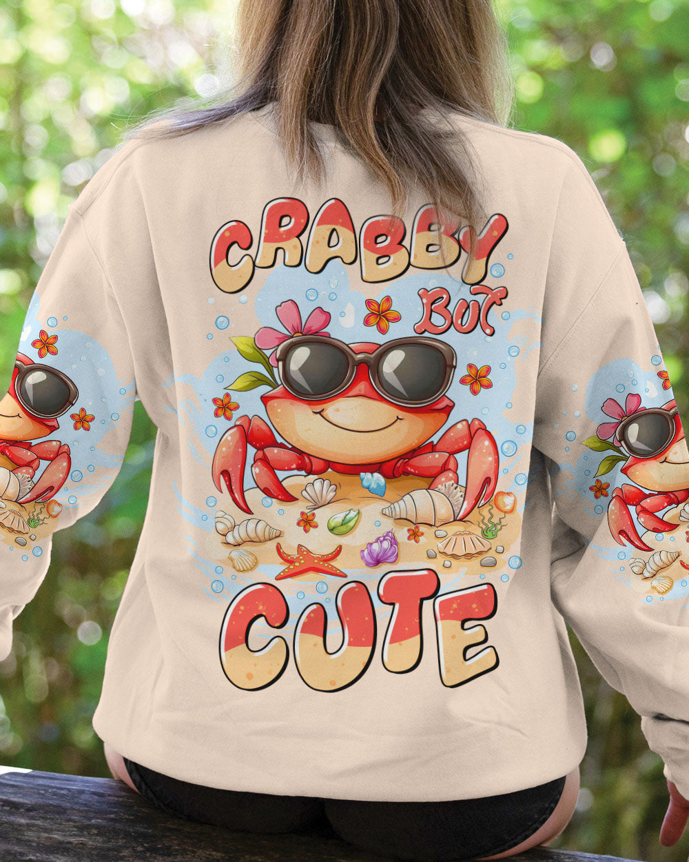 BLISSCORNERS CRABBY BUT CUTE ALL OVER PRINT