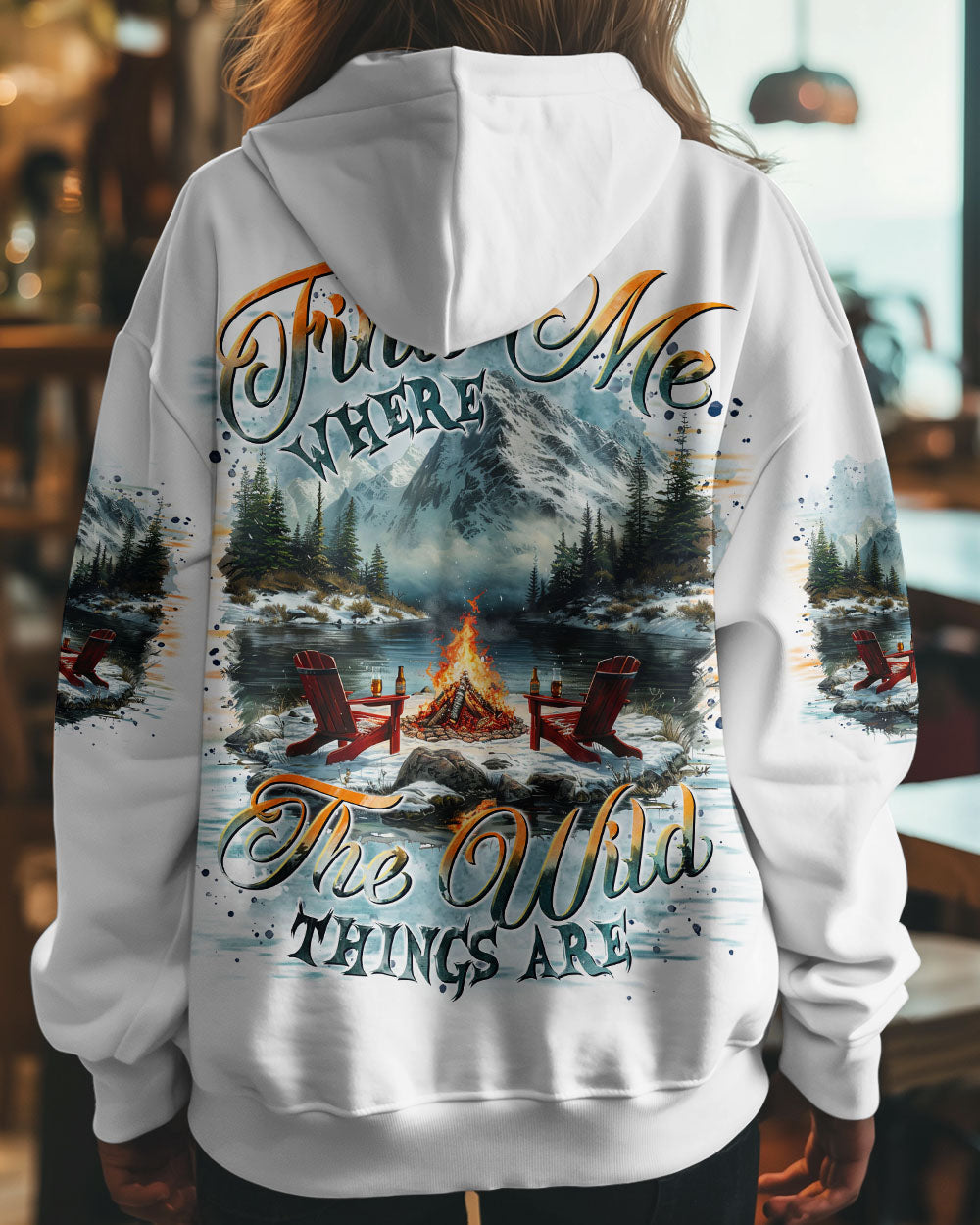 BLISSCORNERS FIND ME WHERE THE WILD THINGS ARE ALL OVER PRINT