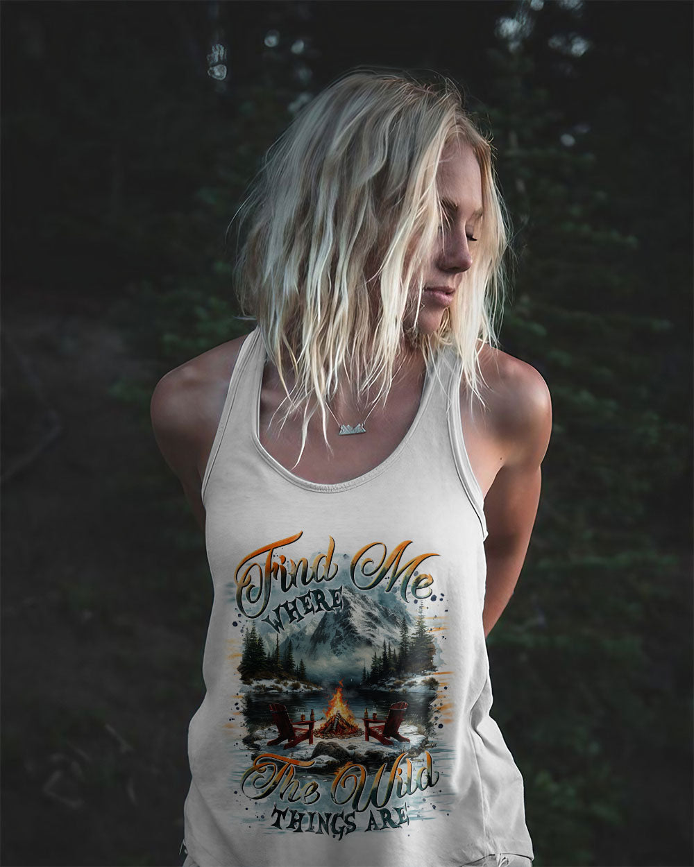 BLISSCORNERS FIND ME WHERE THE WILD THINGS ARE ALL OVER PRINT