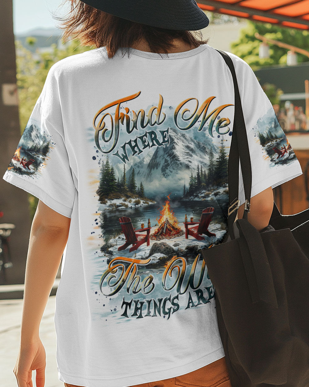 BLISSCORNERS FIND ME WHERE THE WILD THINGS ARE ALL OVER PRINT