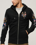 BLISSCORNERS NO BRAGGING UNTIL YOU'REDRAGGING HUNTING ALL OVER PRINT